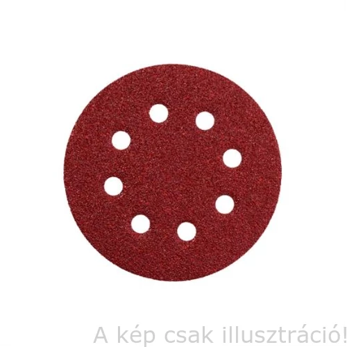 125mm-P40 tépőzáras csiszlólap (5db/cs.)  METABO