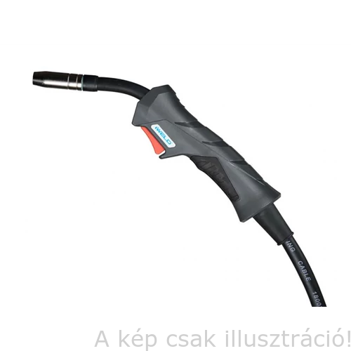 MIG/MAG pisztoly IGrip 150 5m fix nyakú gázhűtéses (180A-60% /CO2 & 150A-60% kevert gázzal) IW. 800MIGIP155