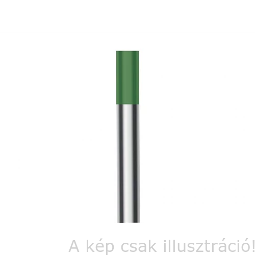 Volfrám elektróda WP (zöld) 4,8x175mm IW.