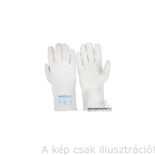 Hegesztő kesztyű AVI IWELD, rövíd szürke finom kecskebőr 11-es 
