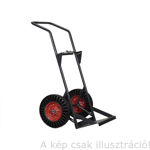 Szállító kocsi duplapalackos 400mm (tömör) 26 kg   IW.
