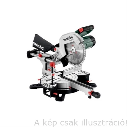 METABO KGS 254 M Fejező és gérvágó fűrész,1800W, lézer a vágásvonalhoz, fűrészlap:254x30mm Z48 (613254000)