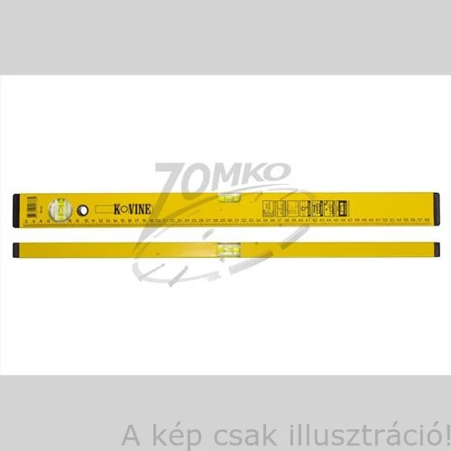 Vízmérték 800mm TOVARNA Kovine sárga