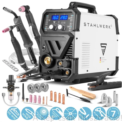 Heg. inverter STAHLWERK 6 az1-ben kombinált hegesztőgép CTM-416 Puls Pro 6-in-1  STAHLWERK  1254