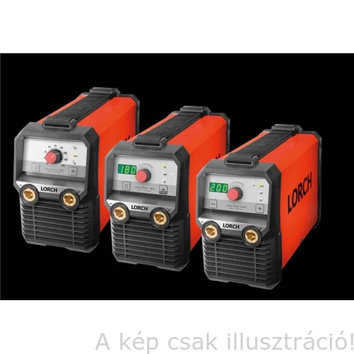 Heg. inverter LORCH MICORSTICK 160 BASIC PLUS(160A@30%) Akciós(test és munkakábelek,kézipajzs,drótkefe)