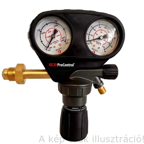 Reduktor levegő sűrített-szintetikus  PROCONTROL 10/16 bar  G5/8″ G1/4“ 