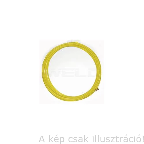 Huzalvezető teflon sárga TBi Ø1,4-1,6mm 4,5m   GCE