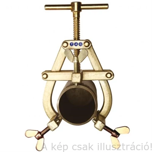 Csőközpontosító szorító GBC14 225-370 mm (9"-14")  átmérőig arany  BEVEL