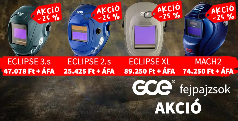 GCE fejpajzs akció